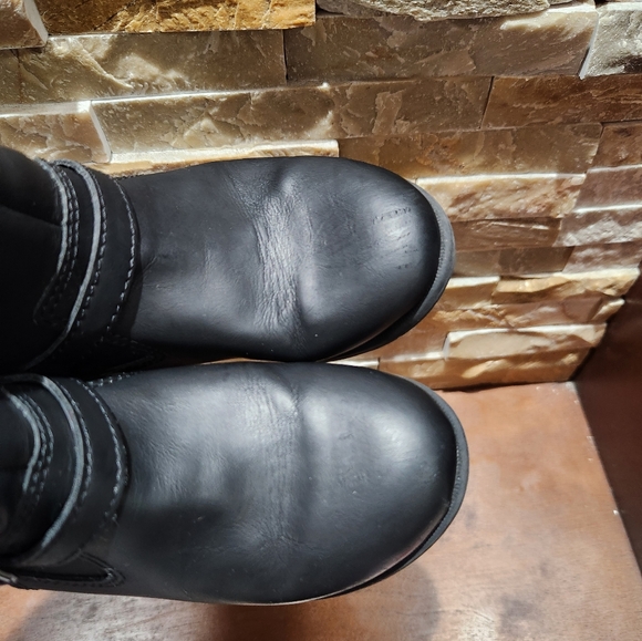 Stride Rite Black Boots with Memory Foam size 8.5 - Picture 6 of 8